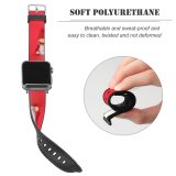 yanfind Watch Strap for Apple Watch Bruno Glätsch Cute Figures Christmas Decoration Closeup Art Crafts Beautiful Doll Compatible with iWatch Series 5 4 3 2 1