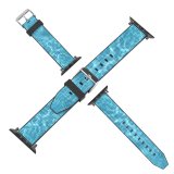 yanfind Watch Strap for Apple Watch Turquoise Pool Refreshing  Summer Aqua Azure Design Compatible with iWatch Series 5 4 3 2 1