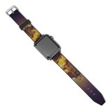 yanfind Watch Strap for Apple Watch Nattu Adnan Quarry Bay Park Hong Kong City Cityscape Night Time City Compatible with iWatch Series 5 4 3 2 1