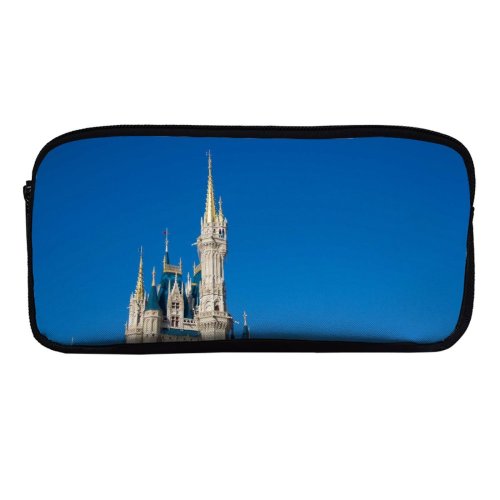 yanfind Pencil Case YHO Images Castle Buena Public Park Lake Architecture Travel States  Magic Orlando Zipper Pens Pouch Bag for Student Office School