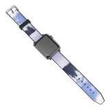 yanfind Watch Strap for Apple Watch Winter Cloud Snow  Sky Austria Flachau Tree Winter Natural Freezing Snow Compatible with iWatch Series 5 4 3 2 1
