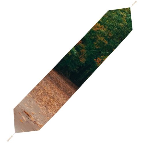 Yanfind Table Runner Walkway Trail Plant Trunk Pictures Outdoors Tree Free Vegetation Hike Leaves Everyday Dining Wedding Party Holiday Home Decor