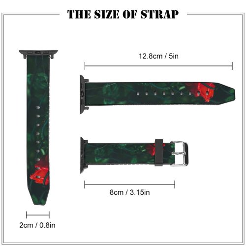 yanfind Watch Strap for Apple Watch Wallpapers Flower Rose Geranium Plant  Creative Images Commons Compatible with iWatch Series 5 4 3 2 1