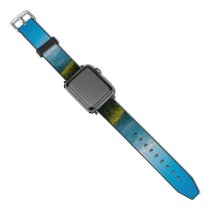 yanfind Watch Strap for Apple Watch Landscape Peak Countryside Domain Slope Pictures Outdoors Nepal Range Public Compatible with iWatch Series 5 4 3 2 1