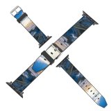 yanfind Watch Strap for Apple Watch Dominic Kamp Santis Highest   Swis Alps Panorama Switzerland Compatible with iWatch Series 5 4 3 2 1