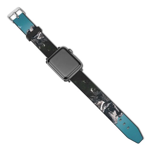 yanfind Watch Strap for Apple Watch Earrings Peak Deep Makeup Pictures PNG Outdoors Grey Typewriter Brush Alm Compatible with iWatch Series 5 4 3 2 1