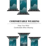 yanfind Watch Strap for Apple Watch Scenery Lakes Range  Lake Wildfire Reflections  Snow  District Compatible with iWatch Series 5 4 3 2 1