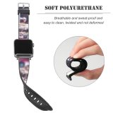 yanfind Watch Strap for Apple Watch United Delicious Confectionery Rainbow Pictures Glass Stock Sweets Dream Free Compatible with iWatch Series 5 4 3 2 1