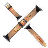 yanfind Watch Strap for Apple Watch Sunset Fishing Fisherman Sochi Horizon Sky Afterglow Sea Sunrise Calm Compatible with iWatch Series 5 4 3 2 1