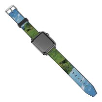 yanfind Watch Strap for Apple Watch Virginia Field  Grass Rural Plant Spring Outdoors Farm Pasture Land Compatible with iWatch Series 5 4 3 2 1