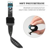 yanfind Watch Strap for Apple Watch Earrings Peak Deep Makeup Pictures PNG Outdoors Grey Typewriter Brush Alm Compatible with iWatch Series 5 4 3 2 1