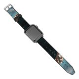 yanfind Watch Strap for Apple Watch Abies Scenery Range Tree States  Snow Wilderness Plant Fir Free Compatible with iWatch Series 5 4 3 2 1