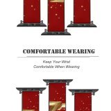 yanfind Watch Strap for Apple Watch Celebrations Year Golden Letters Calligraphic Ribbons Party  Happy Compatible with iWatch Series 5 4 3 2 1
