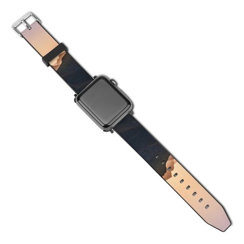 yanfind Watch Strap for Apple Watch Luca Bravo Giau Pass  Range Dolomites Sunrise Landscape Italy Compatible with iWatch Series 5 4 3 2 1