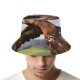 yanfind Adult Fisherman's Hat Raptor Birds Prey Birds Flying Mid Air Blur Fishing Fisherman Cap Travel Beach Sun protection
