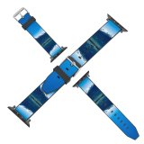 yanfind Watch Strap for Apple Watch Kien Virak  Mountains Lake Sunrise Sky Reflection  Range Snow Covered Compatible with iWatch Series 5 4 3 2 1