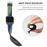 yanfind Watch Strap for Apple Watch Pavo Real Salvaje Cautiverio  Peafowl Feather Bird Galliformes Phasianidae Beak Tail Compatible with iWatch Series 5 4 3 2 1
