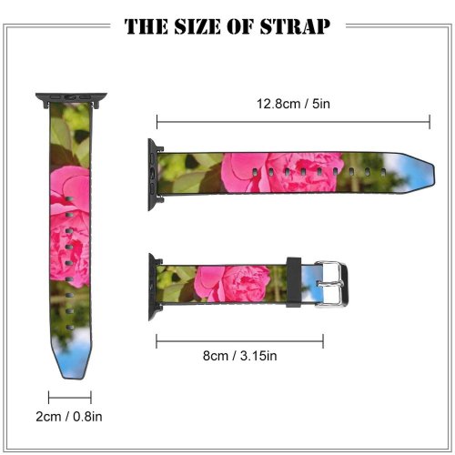 yanfind Watch Strap for Apple Watch Flower Rose Images Bangladesh Wallpapers PNG Upazila Plant Geranium Petal Chittagong Compatible with iWatch Series 5 4 3 2 1