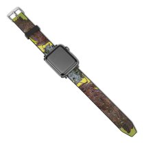 yanfind Watch Strap for Apple Watch Fly Domain Garden Polygonia Plant Grass Moth Album Images Wallpapers Wing Compatible with iWatch Series 5 4 3 2 1