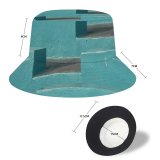 yanfind Adult Fisherman's Hat Minimal Images Ocean Wallpapers Turquoise Sea Outdoors Solid Free Tier Tiers Lines Fishing Fisherman Cap Travel Beach Sun protection