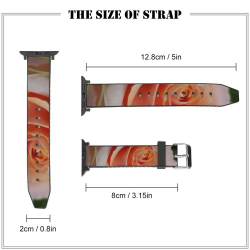 yanfind Watch Strap for Apple Watch Flower Petal Rose Plant  Domain Images Public Compatible with iWatch Series 5 4 3 2 1