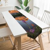 Yanfind Table Runner Abies Scenery Range Tree Mountain Wilderness Plant Fir Free Basin Stock Everyday Dining Wedding Party Holiday Home Decor