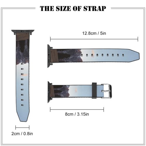 yanfind Watch Strap for Apple Watch Abies Range Tree  Plant Fir  PNG Outdoors Wallpapers Images Compatible with iWatch Series 5 4 3 2 1