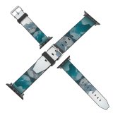 yanfind Watch Strap for Apple Watch Scenery Lakes Range  Lake Wildfire Reflections  Snow  District Compatible with iWatch Series 5 4 3 2 1