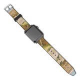 yanfind Watch Strap for Apple Watch Drone Chile Norte Sudamerica Desierto Lagoon Domain Laguna Public Basin Texture Compatible with iWatch Series 5 4 3 2 1