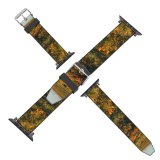 yanfind Watch Strap for Apple Watch Rural Countryside Plant Creative Farm Grassland Outdoors Flower Vegetation Grass Land Compatible with iWatch Series 5 4 3 2 1