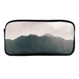 yanfind Pencil Case YHO Images Caernarfon Cloud  Pictures Nervum United Fog Mist Bw Free Zipper Pens Pouch Bag for Student Office School