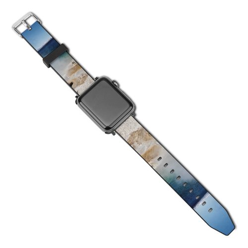 yanfind Watch Strap for Apple Watch Eruption National Domain Pictures Outdoors Wy Grey Wyoming Volcano Park Public Compatible with iWatch Series 5 4 3 2 1