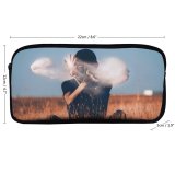 yanfind Pencil Case YHO Images Grassland Harvest Grass Sky Wallpapers Outdoors Free Sit Throwing Magic Pictures Zipper Pens Pouch Bag for Student Office School