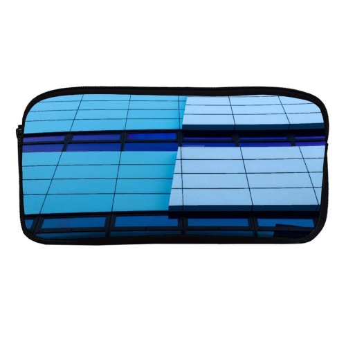 yanfind Pencil Case YHO Rob Oo Architecture Rijn  Arnhem Netherlands Gelderland Glass Building Abstract Lines Zipper Pens Pouch Bag for Student Office School