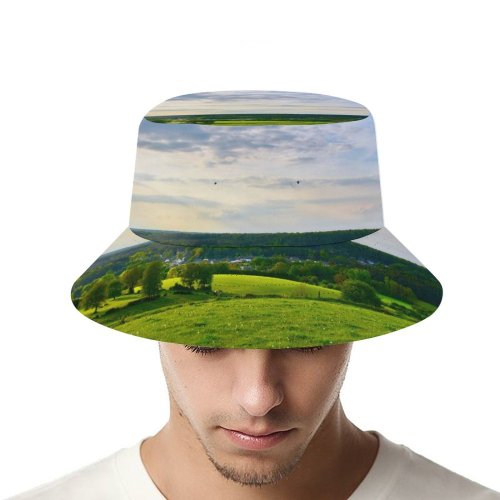 yanfind Adult Fisherman's Hat Images Land Grassland Grazing Grass Sky Wallpapers Meadow Plant Outdoors Chatillon Stock Fishing Fisherman Cap Travel Beach Sun protection