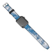 yanfind Watch Strap for Apple Watch Images PNG Texture Sky Outdoors Pictures Cloud Wallpapers Grey Azure Compatible with iWatch Series 5 4 3 2 1