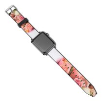 yanfind Watch Strap for Apple Watch Ylanite Koppens Flowers Roses Leaves Flower Bouquet Beautiful Compatible with iWatch Series 5 4 3 2 1