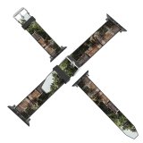 yanfind Watch Strap for Apple Watch Lake Tree Fort Old Housing Plant Free Bruges Architecture Castle Stock Compatible with iWatch Series 5 4 3 2 1