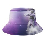 yanfind Adult Fisherman's Hat Space Astronaut Nebula Clouds Space Travel Space Adventure Fishing Fisherman Cap Travel Beach Sun protection