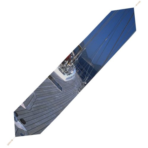 Yanfind Table Runner Sail Deck Watercraft Mast Sailboat Sail Boat Sailing Vehicle Ship Ship Boat Everyday Dining Wedding Party Holiday Home Decor