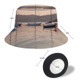 yanfind Adult Fisherman's Hat Yachting Vehicle Sailboat Vessel Calm Morning Evening Sardinia Port Symmetry Boat Sea Fishing Fisherman Cap Travel Beach Sun protection
