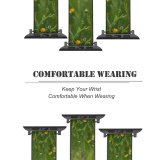 yanfind Watch Strap for Apple Watch Rural Countryside Plant Creative Pasture Farm Grassland Outdoors Flower Grass Field Compatible with iWatch Series 5 4 3 2 1