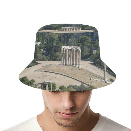 yanfind Adult Fisherman's Hat Town Settlement Aerial Zeus Area Residential City Athens Design Metropolitan Greek Neighbourhood Fishing Fisherman Cap Travel Beach Sun protection