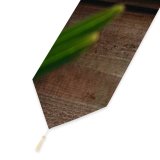 Yanfind Table Runner Plant Blurred Settlement Harmony Alone Countryside Kitty Pet Relax Timber Wooden Chill Everyday Dining Wedding Party Holiday Home Decor