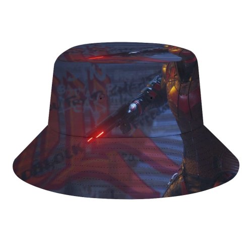 yanfind Adult Fisherman's Hat Games Hood Gotham Knights PlayStation PlayStation Xbox X S Xbox Games PC Fishing Fisherman Cap Travel Beach Sun protection