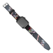 yanfind Watch Strap for Apple Watch Love Heart Dark Flowers Petals Arrow Chalkboard Compatible with iWatch Series 5 4 3 2 1