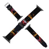 yanfind Watch Strap for Apple Watch Abstract Dark Art Origami Panoply  Geometrical Multicolor Colorful Crafts Compatible with iWatch Series 5 4 3 2 1
