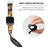 yanfind Watch Strap for Apple Watch United Plant Pictures PNG Winter Bellevue Tree Park Leaves Maple Art Compatible with iWatch Series 5 4 3 2 1