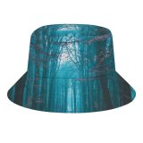 yanfind Adult Fisherman's Hat Fall Foliage Bare Trees Path Forest Morning Scenic Atmosphere Fishing Fisherman Cap Travel Beach Sun protection