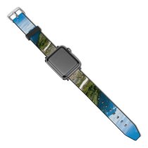 yanfind Watch Strap for Apple Watch United Pnw Peak High Domain Valley Pictures Outdoors Snow Compatible with iWatch Series 5 4 3 2 1